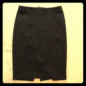 Black pencil skirt with pockets!!